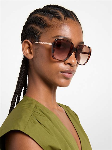 michael kors rosa brille|Albany Sunglasses .